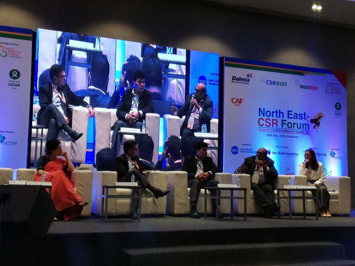 csrboxorg's tweet photo. Mr. Srikrishna Sridhar Murthy, Founder and CEO, @_sattva shares his inputs during the session on Shifting Corporate Focus to NE States: Collaboration for Good.
#northeastCSR #Collaborations #Corporates https://t.co/aeAZ7tqC89