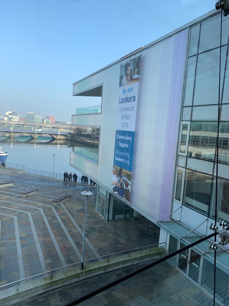 martec_europe's tweet photo. Neil and Aisha have landed in #Belfast...
Up bright & early ready for @LookersGroup Conference 2019! ๐ โ๏ธ
#LookersConference2019 @CharlesHurstGRP @BelfastICC https://t.co/oNNje9UGn1