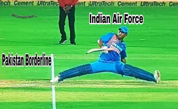 iamhamzaabbasi's tweet photo. #Balakot WELL DONE INDIA! Much improvement from the fake "Surgical Strike" claim. This time yes IAF aircraft crossed LOC 4 to 6 miles at 2.55am &amp; had to retreat at 2.59am due to PAF scrambling dropping the load on the way martyring our trees. But now, Pakistan MUST retaliate. https://t.co/bSD8ryIOk0