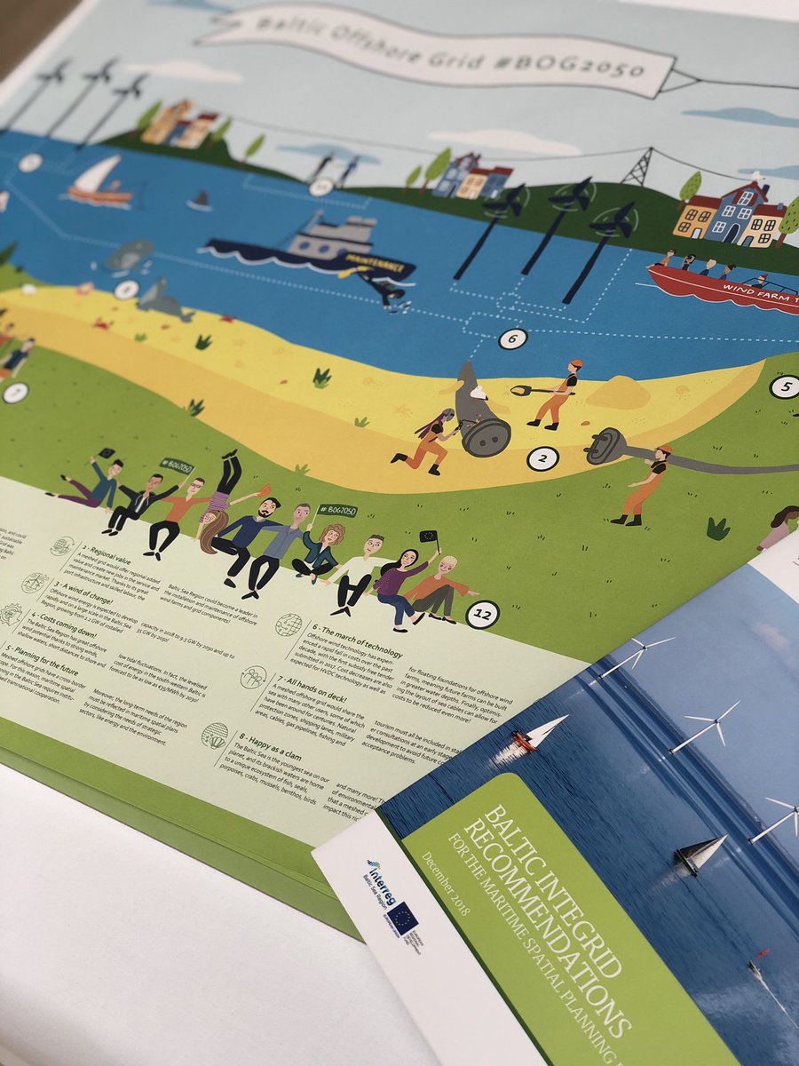 MarijaMSP's tweet photo. Nice to be in Berlin today to see planning of the Baltic Offshore Grids #BOG2050 and what are #BalticInteGrid recommendations to the MSP process https://t.co/MMdDhKHHyN