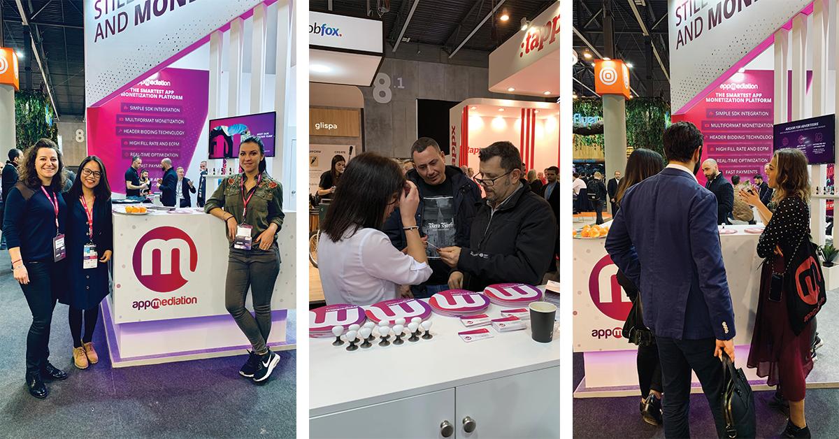tryappmediation's tweet photo. Come to our booth at MWC Barcelona and learn how to monetize your app easily &amp; efficiently! 💥💵
🤝 Booth F50, Hall 8.1 🤝 
#appmediation #appmonetization #monetize #mwc19 #mwcbarcelona #apps #mobile #barcelona https://t.co/8pMwlotXXP