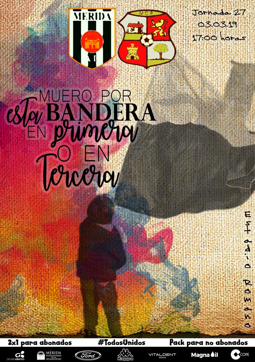 Merida_AD's tweet photo. 📻 📺 📰 ¡El domingo tenemos partidazo en el Romano!

🏟️ Nos visitan los amigos del @MORALO_CP 🤝

➡️ @COPEMERIDA @DeportesCexTV @DeporteCEXRadio @ondaceromerida @SERMerida @EPExtremadura @hoyextremadura @DeportesMerida
@MeridaAD_Vavel @2aB_Merida
@MeridaAD_EB

🙌🏼¡Os esperamos!🙌🏼 https://t.co/4wL4uNLMGL