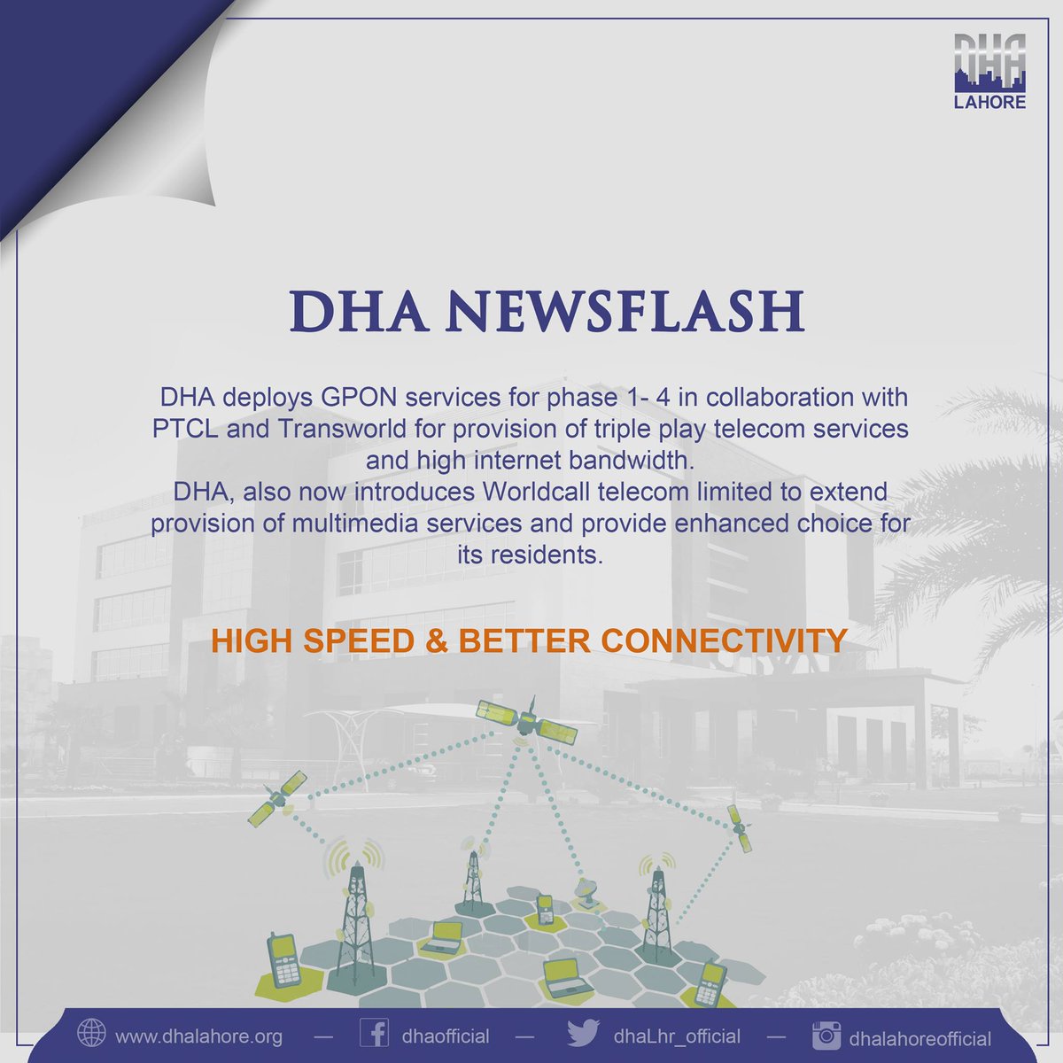 DHALhr_Official's tweet image. Great News for the Residents. 
Now Enjoy High Speed Internet Connection. 

#HighSpeedInternet #DHALahore #BetterTech #DHA_Newsflash