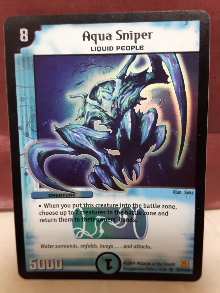 東京出張の合間に秋葉原で買ったアクアスナイパー英語版、初期の