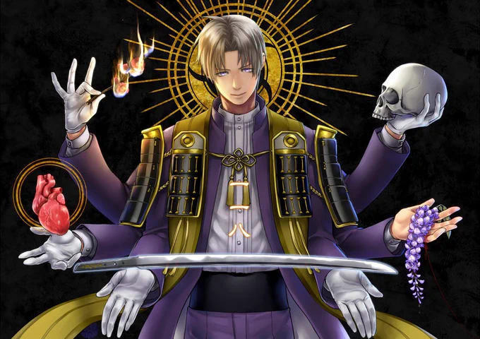 #あなたのへし切長谷部が見たい 
単体でカラー少ない 