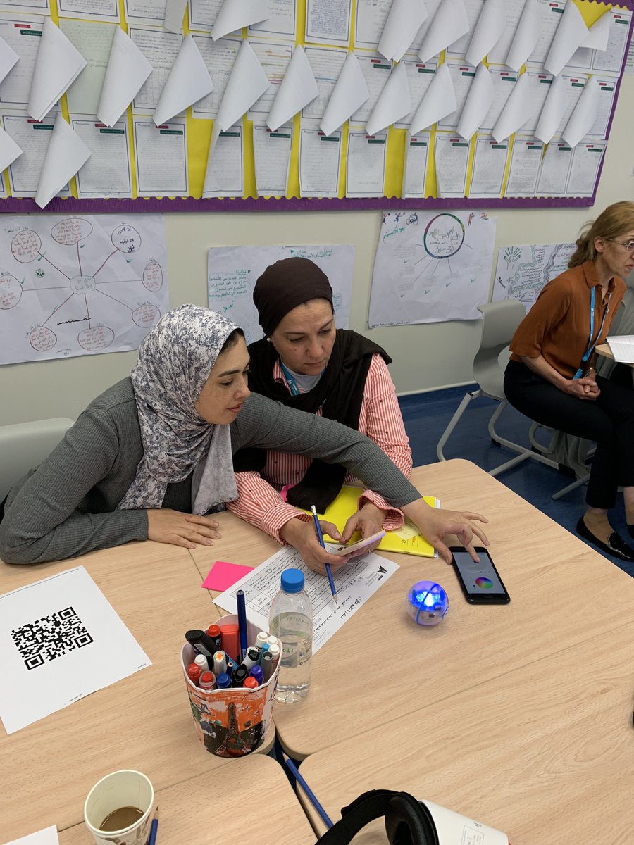 nohabish's tweet photo. #Exploring #Activelearning using #Educationaltechnology with #VRgoggles and #Sphero with Khaled Farag and Mr. Ram ๐๐ผโค๏ธ#computationalthinking #Digitalfluency @gems_daa #DAABestYearEver #DAAHigh @gems_daa @DAAElementary @daa_innovate #Digitalfluency @KHDA #UAE_Innovates https://t.co/PTc9CptVr9
