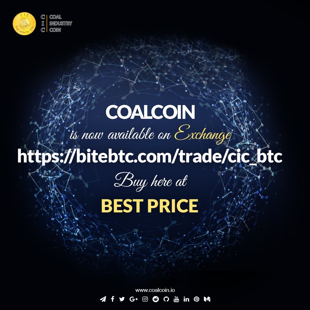 icocoalcoin's tweet photo. Now Buy CIC Tokens on Best price from https://t.co/qhxGRnK6sy

For Extra Bonus Contact- https://t.co/7NWJ6QmO2s

#crypto #invest #investment #cryptocurrency #ico #airdrop #bitcoin #ether #ethereum #BTC #Airdrops #ETH https://t.co/vuLETk4aQV