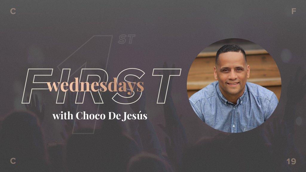 First Wednesday's just keep getting better! 
On March 6th, we have the honor of having Pastor Choco De Jesús with us! 
Mark this on your calendars, this service will only be available IN PERSON. 
#cityfirstchurch #firstwednesday