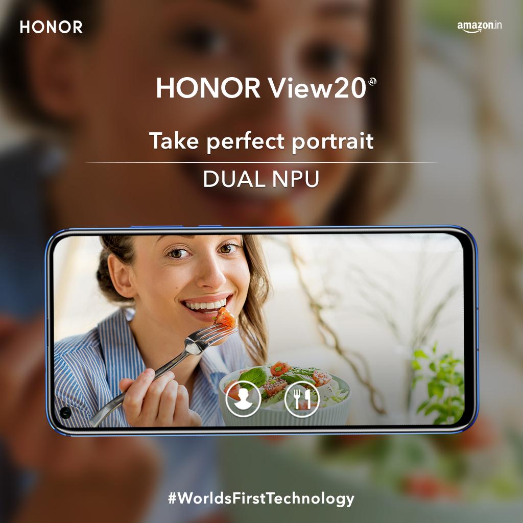 HiHonorIndia's tweet image. Rejoice and recognize hundreds of categories in real time with #WorldsFirstTechnology in the #HONORView20 and experience the ultimate Dual NPU. Amazing features starting INR 37,999 on @amazonIN : amzn.to/2RrblYG