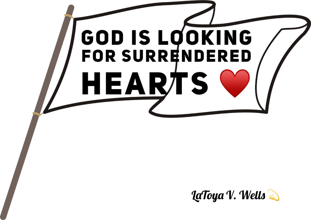 We will have as much of Jesus in us as we are willing to surrender to Him. God is looking for surrendered hearts ♥️ #SurrenderedHeart #TuesdayMotivation #TuesdayThoughts