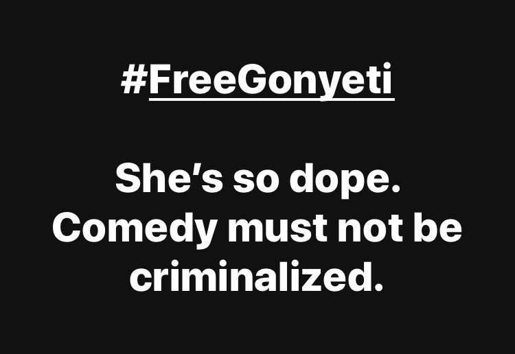 #FreeGonyeti 

RETWEET until it’s not even funny. We want <a href="/bustoptv/">Go Warriors Go !</a> back on our screens and making us laugh!