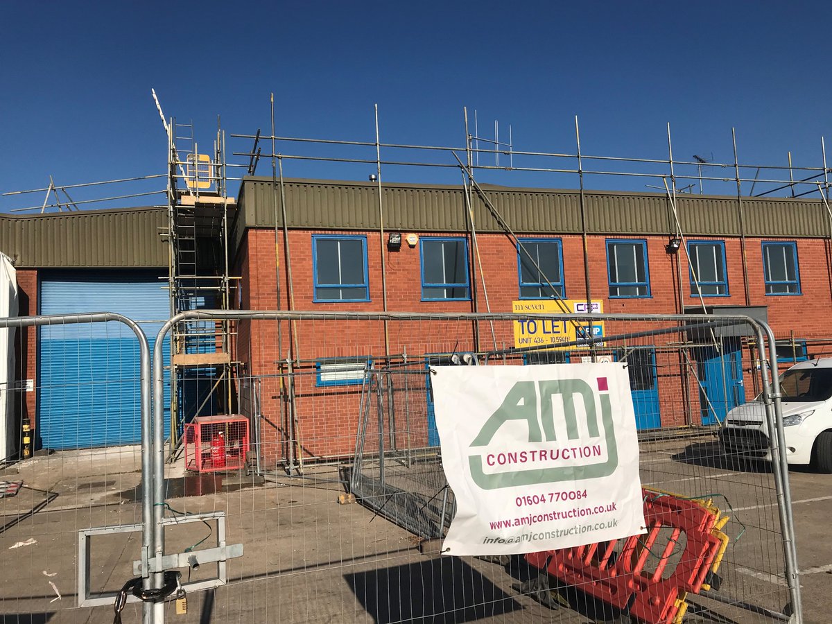 AMJPMLtd's tweet image. AMJ&apos;s new project start for Paul Hazell @Bidwells on behalf of M7 Real Estate at East Midlands. #AMJConstructionLtd  #professionalprojectmanagement  #industrialrefurbishment