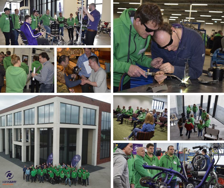 Vorige week hebben meerdere vestigingen van onze dealer Dreirad-Zentrum ons in Varsseveld bezocht.🇩🇪 In twee dagen hebben zij verschillende workshops gevolgd over o.a. service, verkoop en marketing en een rondleiding door onze nieuwe fabriek gehad.✅🏭➡️ vanraam.com/nl-nl/advies-i…