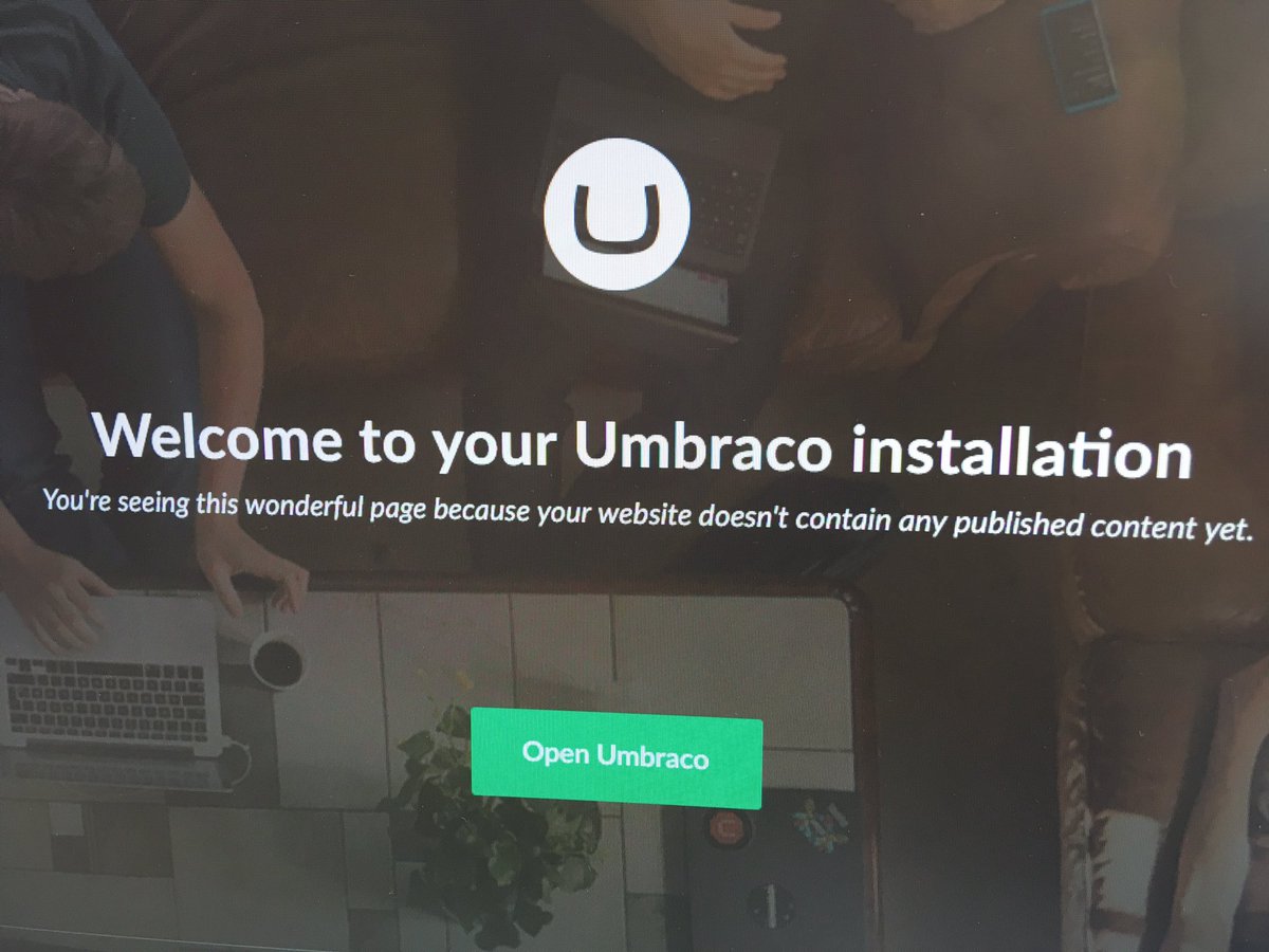 rongrisnich's tweet image. Umbraco 8.0.0 up and running! #umbraco #umbraco8