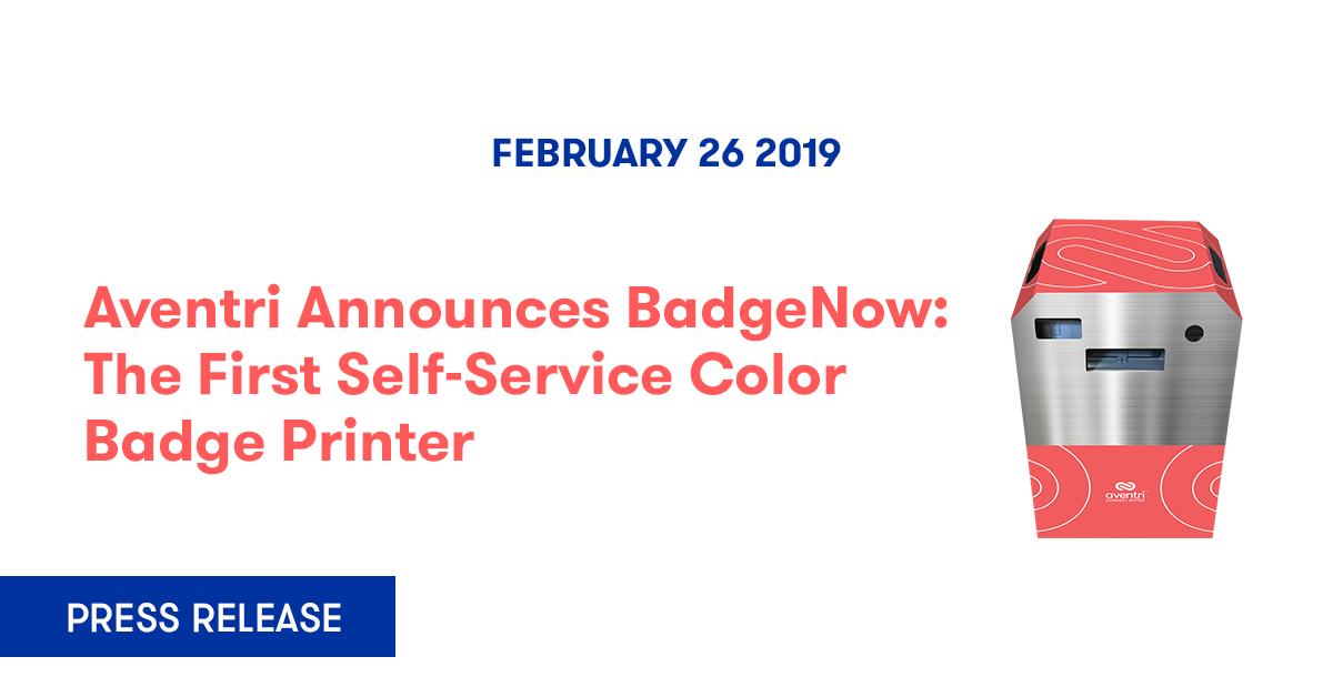 stovatech's tweet photo. Introducing #BadgeNow! Learn all about Aventri’s new self-service color badge printer in our latest press release. #eventtech #eventprofs #meetingprofs https://t.co/NaTXR06XgO https://t.co/4q9UImSx2Q