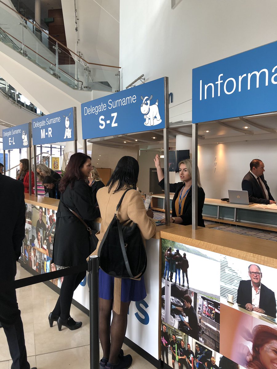 LookersGroup's tweet photo. Itโs great to see everyone arriving at the @BelfastICC for the #LookersConference2019. Weโve got lots to cover today and excited to get things started! https://t.co/xjB0tKSu4A