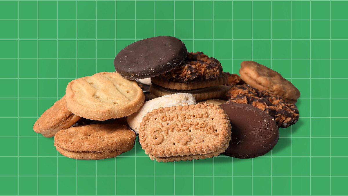 You call it eating five boxes of Girl Scout Cookies alone. I call it supporting young female entrepreneurs 🤷🏼‍♂️ 🍪#girlscoutcookies #supportingentrepreneurs