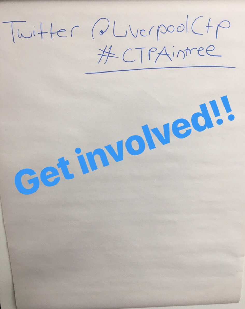 AlderHey's tweet photo. A brilliant and informative day @LiverpoolCtp today. If you have some feedback you’d like to share on the healthcare provided in #aintree, then join in the conversation using #CTPAintree now! https://t.co/GmMXBTM8F0