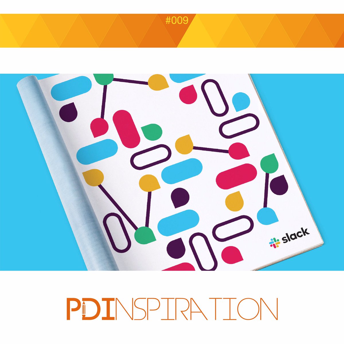PDesignGraphic's tweet photo. We love this playful and interactive logo that @pentagramdesign has created for @SlackHQ It really gives the logo a strong, dynamic and friendly feel! #PDGraphics #rebrand #logo #slack #branding #design #graphic #graphicdesign https://t.co/WvRM1x5UGn