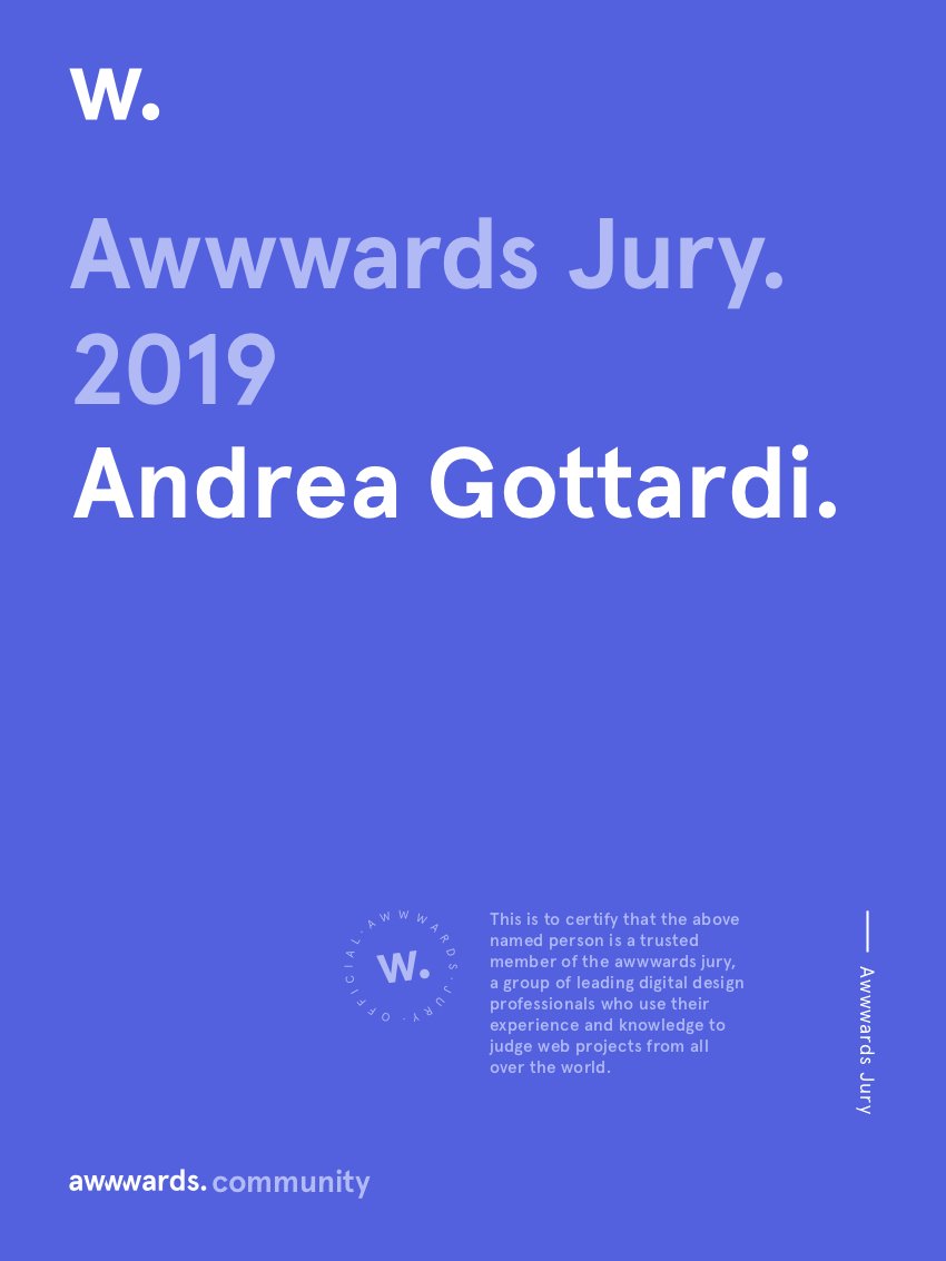 Joining a group of so many different creative people pushes me to raise the stakes of my game even more. 👾 One of the best birthday gift possible, thanks <a href="/AWWWARDS/">awwwards.</a> 🚀