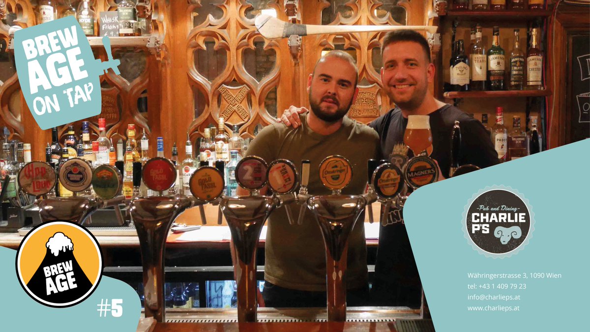 BrewAgeAustria's tweet photo. ๐ BREW AGE - ON TAP #5 ๐บ @cpsvienna - legendary Pub in Vienna! On Tap: Alphatier - New England IPA! Cheers! ๐บ
#timeforgoodbeer #brewageontap https://t.co/Ls5dxymNp7