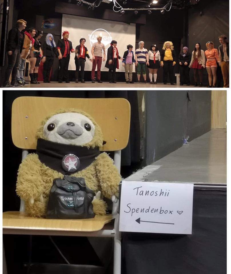 Am Sonntag haben wir ein kleines Experiment gehabt und es fand eine offene Generalprobe für die Dedeco statt.

Wenn ihr ein letztes Mal “Blood Lad - Der Turm von Druaga” sehen wollt, dann ist am Samstag um 16:30 eure Chance. Wir selbst freuen uns schon sehr auf die DeDeCo 💕