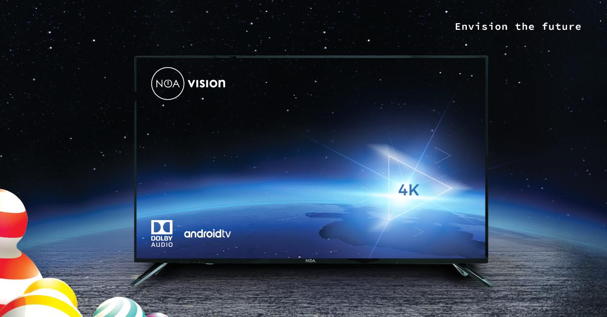 NoaMobile's tweet photo. NOA Vision TVs follow the affordable premium philosophy which has popularized the NOA brand, and which implements a dearth of options in devices which offer the most for the best price. 🏷️✔️ -> https://t.co/jJdX7Avq2z #NOAVision #MWC19 https://t.co/y8Ziq7VT9f
