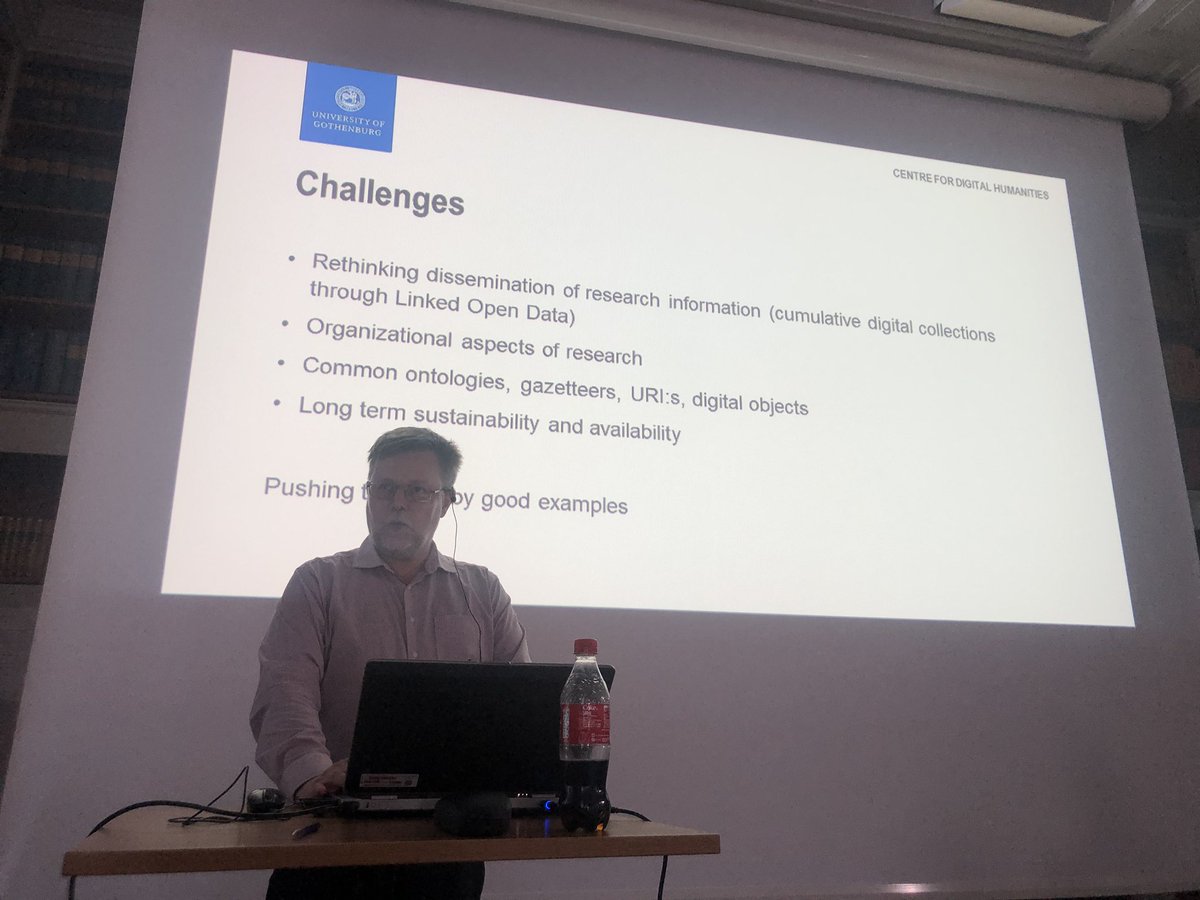 Centre for Digital Humanities& Social Sciences (@dhuppsala) on Twitter photo A pleasure to have <a href="/JohanAhlfeldt/">Johan Åhlfeldt</a> at our <a href="/dhuppsala/">Centre for Digital Humanities& Social Sciences</a> seminar series in collaboration with <a href="/UppsalaUniLib/">UppsalaUniLib</a>. Johan Åhlfeldt discusses among other things, the challenges of digital research infrastructures and linked open data. A pleasure to have <a href="/JohanAhlfeldt/">Johan Åhlfeldt</a> at our <a href="/dhuppsala/">Centre for Digital Humanities& Social Sciences</a> seminar series in collaboration with <a href="/UppsalaUniLib/">UppsalaUniLib</a>. Johan Åhlfeldt discusses among other things, the challenges of digital research infrastructures and linked open data.