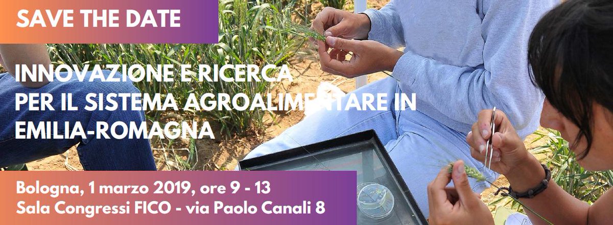 Innovazione e ricerca per il sistema agroalimentare in #EmiliaRomagna.
Scopri i progetti di ricerca del settore #agroalimentare regionale finanziati dal @PorFesrER e dal Programma di Sviluppo Rurale 2014-2020.
🗓 #1marzo c/o <a href="/eatalyworld/">FICO Eataly World</a>.
aster.it/eventi/innovaz…