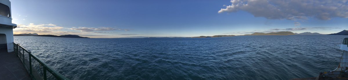 Beautiful but cold morning in the San Juan Islands