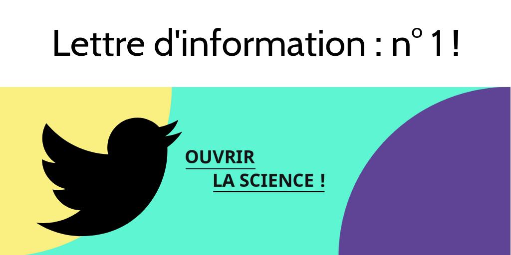 Ouvrir la science ! présente sa première lettre d'info bit.ly/2Spmgm5
Retour sur les #JNSO

Si vous êtes abonné et ne l'avez pas reçue, dites-le nous à : ouvrirlascience@recherche.gouv.fr