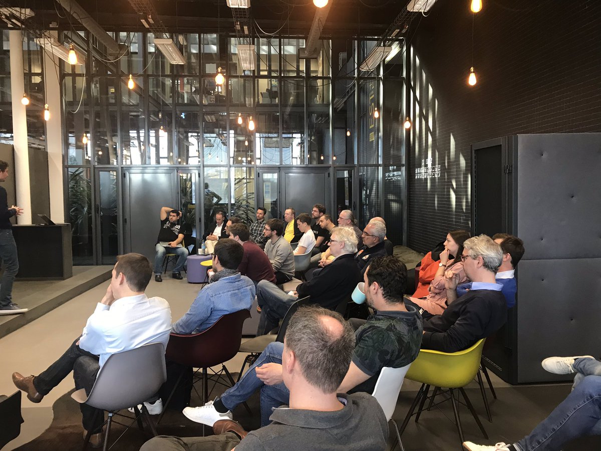 C’est parti pour l’après midi entre mentors et les Scale <a href="/euratechnologie/">EuraTechnologies</a> ! #startups #acceleration