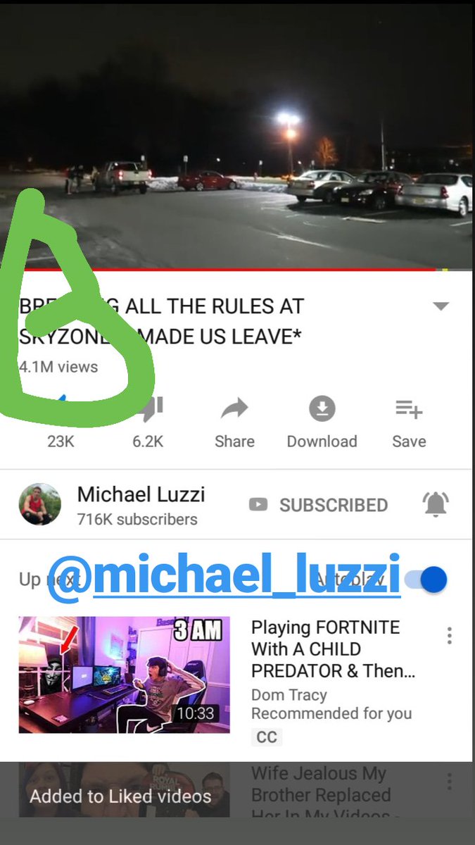 ryan_rosenhaus's tweet photo. @luzzi_michael just got 4.1 million views on Youtube I'm so happy for him everyone go subscribe to him get him to 1 million subscribers πππ
#Luzzisquad
#domore
#roadto1millon https://t.co/RZpbcoDccp