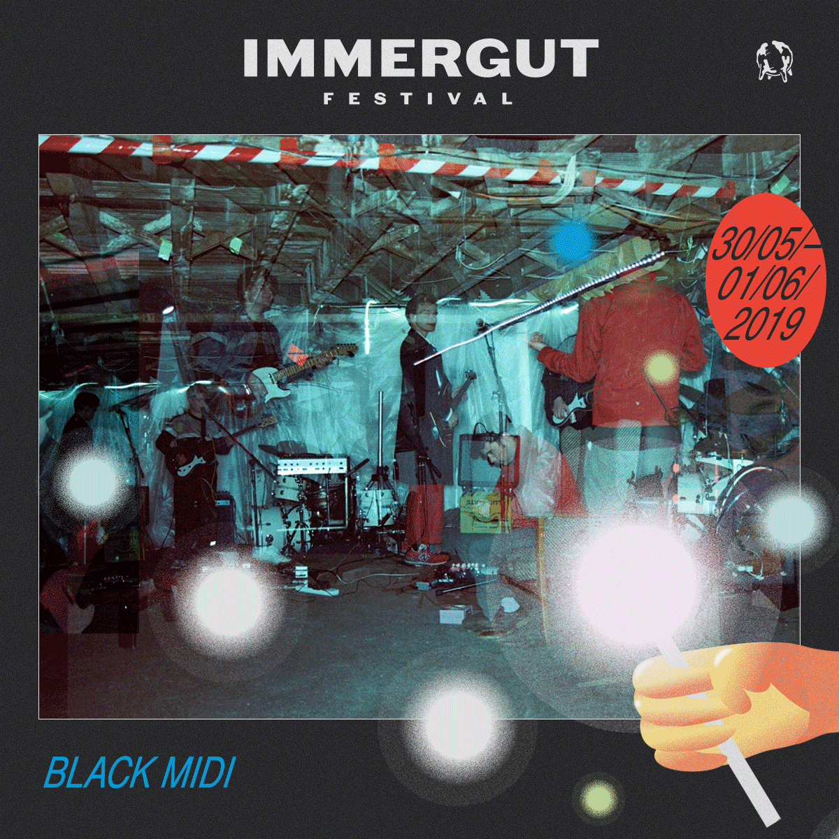 Immergutrocken's tweet photo. Sind sie nicht schön? Die neuesten Neuzugänge, Teil 1: Black Midi, @BLVTH, @boyharsher, @CateLeBon #immergut2019 https://t.co/5dut3R1iDj