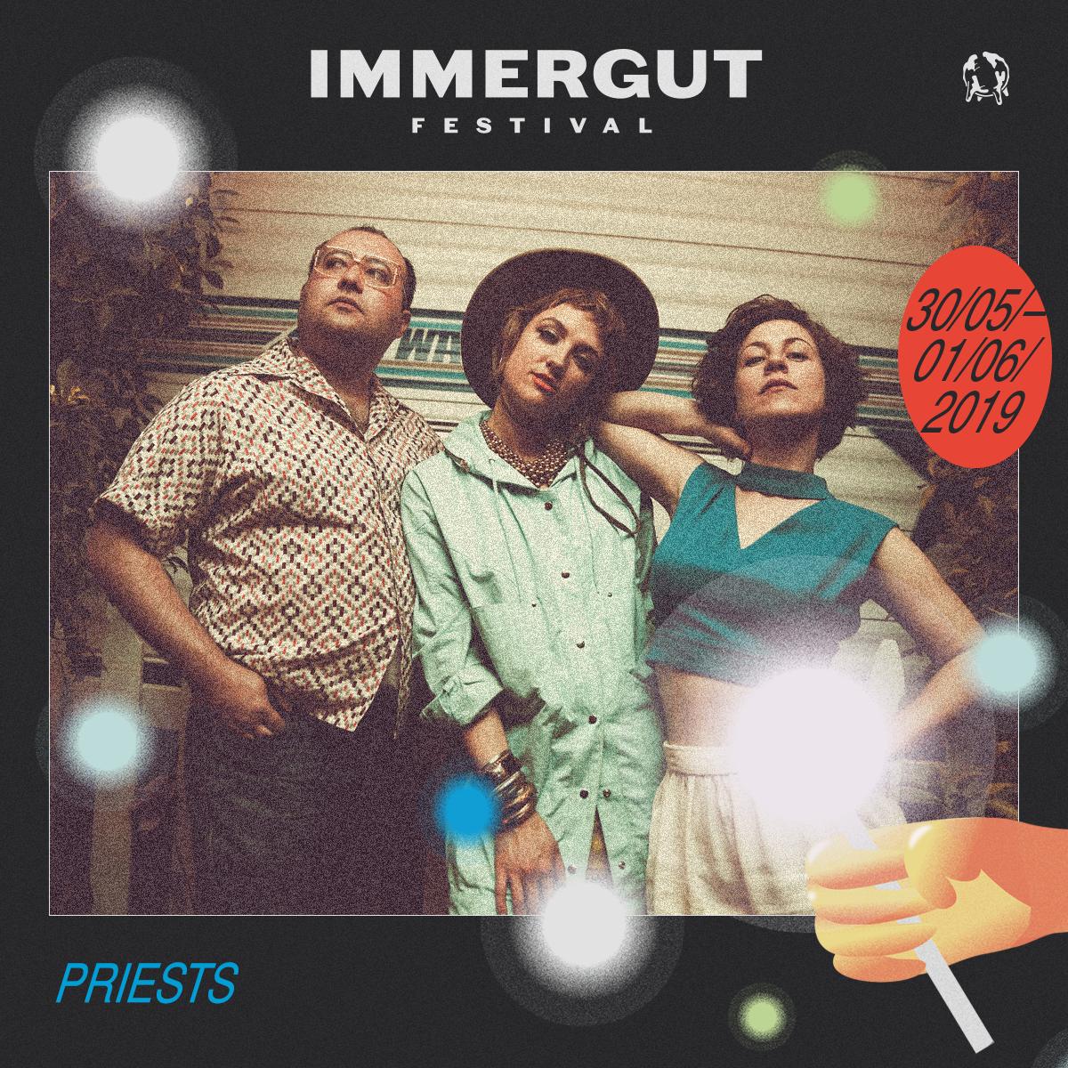 Immergutrocken's tweet photo. Einfach wow. Die neuesten Neuzugänge, Teil 3: Heinz Strunk, International Music, Karies, @PRIESTS_TWEET #immergut2019 https://t.co/jyllL96CNs