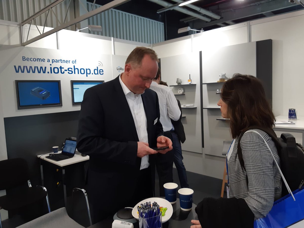 libelium's tweet image. 👋 Visiting our partner and distributor for the German market @AO__Tech at #ew19 
#IoT #PoweringTheIoTRevolution