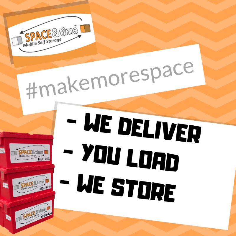 Make the most of the Sunshine and #Makemorespace. To Enquire please go to spaceandtimestorage.co.uk/student-storag… #Students #Studentstorage #Nationwide
