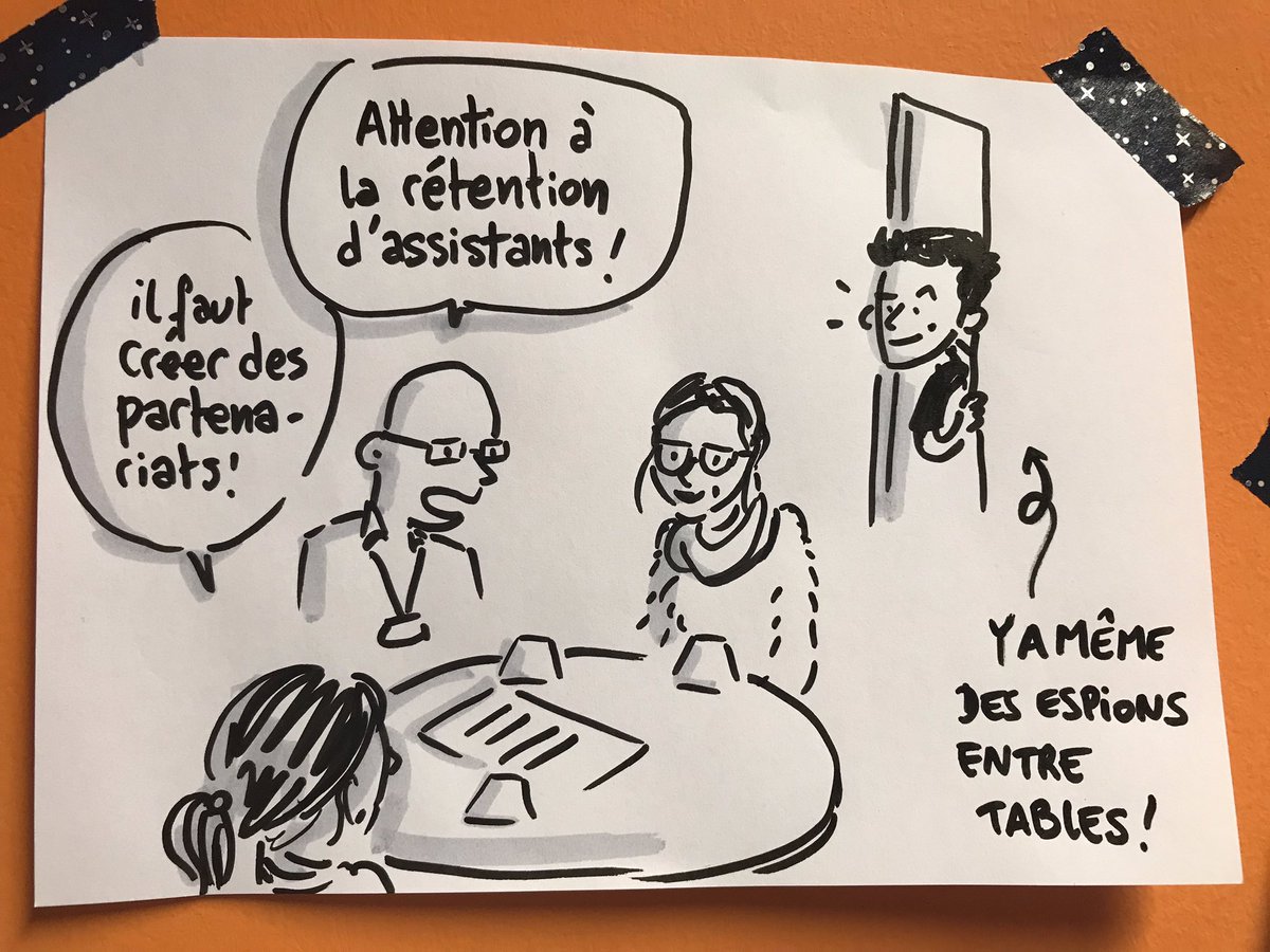 Le #hackapprendre, c’est aussi un dispositif innovant qui permet de faire émerger la créativité de dizaines de personnes, de tous horizons, dans un incubateur d’idées qui va jusqu’au prototypage. Un processus complet dont se sont emparé 80 personnes depuis ce matin! @UCLouvain_be