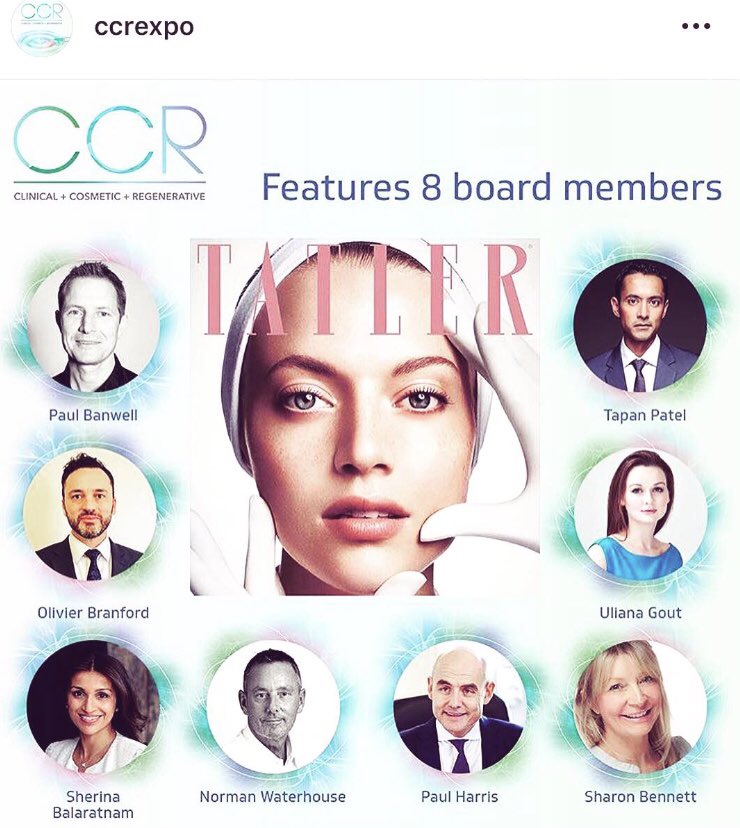 Thanks <a href="/ccrexpo/">CCR Expo</a> for the mention today - really appreciate <a href="/tatlermagazine/">Tatler</a> TOP DOCTOR recognition amongst great colleagues! Pleasure to be part of the Board! Happy Tuesday to all!🤗 <a href="/tatlermagazine/">Tatler</a> <a href="/lam__clinic/">LAM Clinic</a> <a href="/lam__academy/">LAM Academy</a> #collaboration #happy #uk #mayfair #luxury #tatler