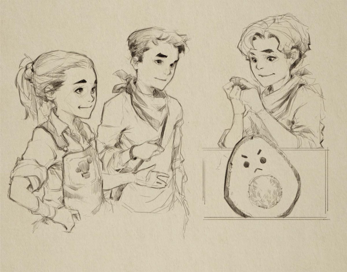 ?Sketching for a short story written by @CapitanaPat https://t.co/vjbHQ7AnOP 