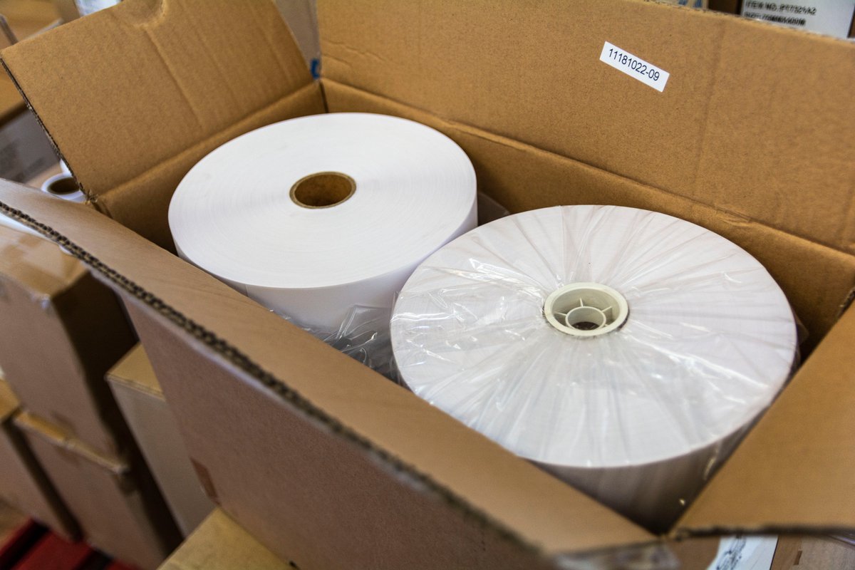 selectlabels's tweet photo. New shipment in of our raw materials, ready for the production of bespoke custom printed labels. 
If you would like to order any bespoke custom printed labels visit our webshop:
https://t.co/6DuNuicgjo
#woven #labels #wovenlabels #printedlabels #fashion https://t.co/VxQysbG4fh