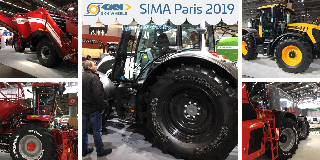 moveero's tweet photo. Some of our team are @sima_paris for Day 2 of Agribusiness show. Our #Profiwheels were spotted on harvesters, self-propelling slurry tankers, and tractors including @JCBmachines #Fastrac and our #Profiflex wheel fitted on a @ValtraGlobal tractor. #GKN https://t.co/fPh0GjwJj3 https://t.co/M5tyxNvjAU