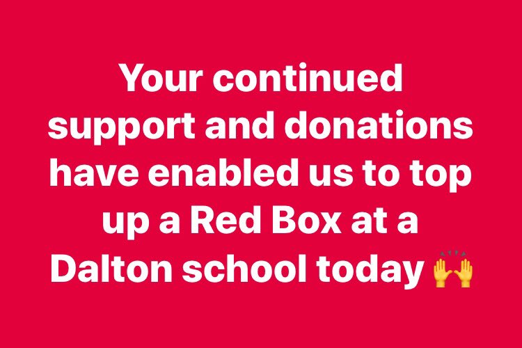 #redboxproject #redboxbarrow #community #kindness #care #barrow