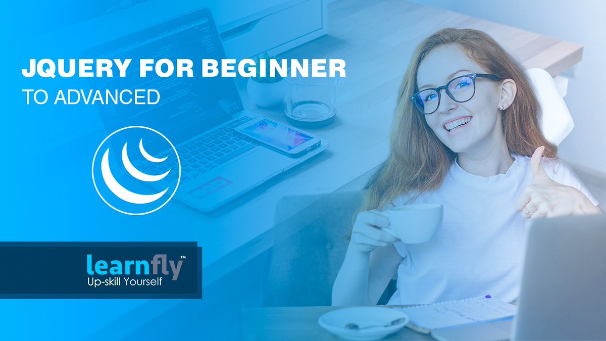 learnfly's tweet image. This is a Beginner to Advanced course and perfectly suitable for anyone interested to learn some amazing jQuery effects and animations for their web projects.  Explore the complete course info at bit.ly/2GMgMAE
#jquerytraining #learnjquery #jquerycourse #learnfly
