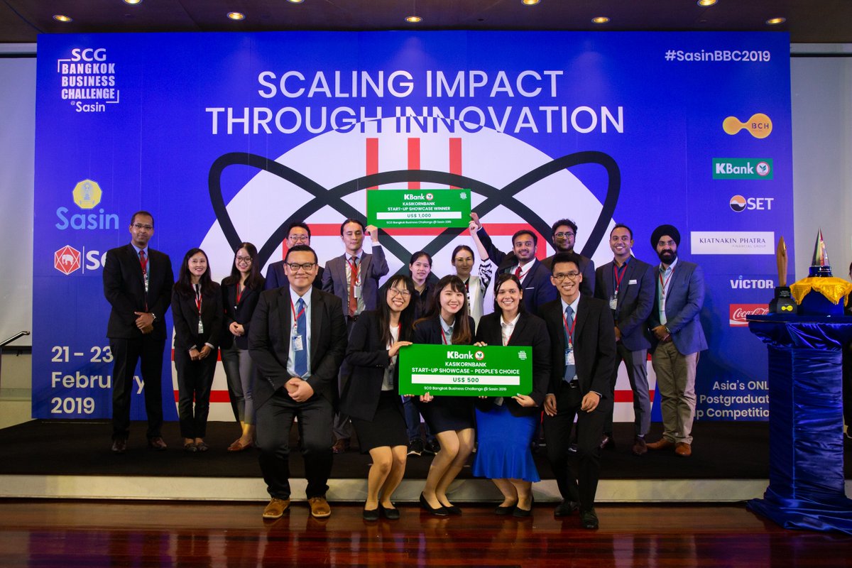 SCG Bangkok Business Challenge @Sasin tweet media