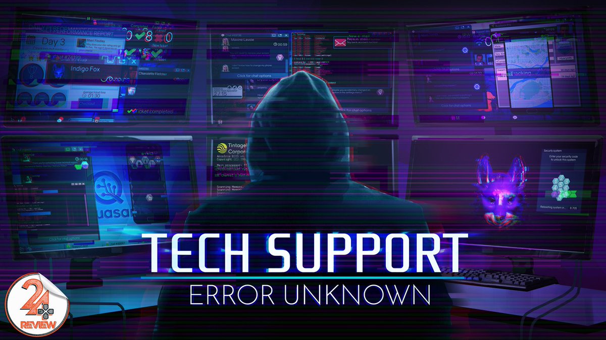 VG24_Official's tweet photo. Tech Support: Error Unknown [7/10] Review https://t.co/UFr54lFWWe
@Iceberg_Int  #techsupport #errorunknown #techsupporterrorunknown #dragonslumber #PC #VG24_Review https://t.co/5bQzFkPvp7