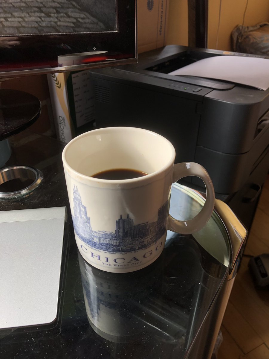 kinnon's tweet photo. #ThingsThatMakeMeSad Perfect cup of coffee is almost half finished. https://t.co/MTDxAK6V2b