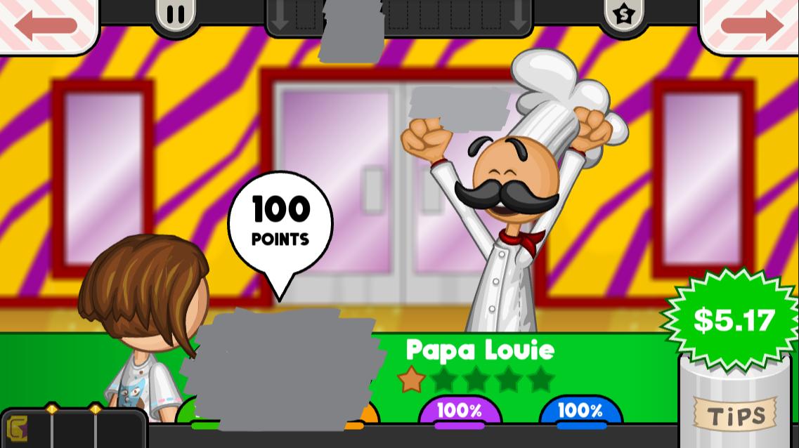 Papa's Scooperia To Go!- Unlocking Papa Louie!! (Rank 65) 