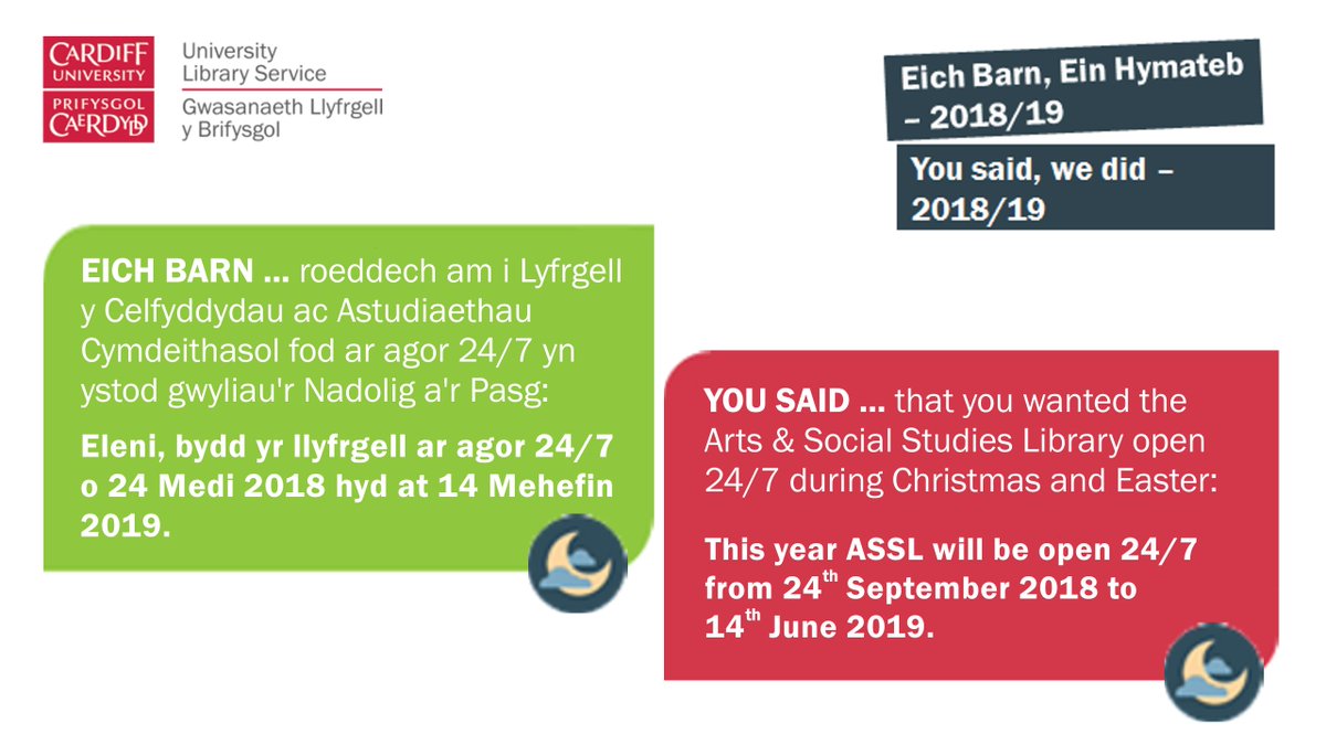 Cardiff University Libraries tweet media