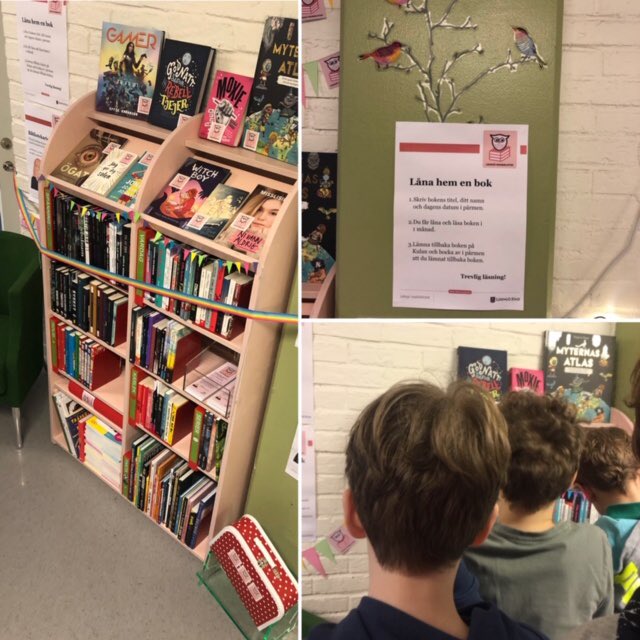 När samarbeten fungerar som bäst invigning Minibibliotek på Kulan.